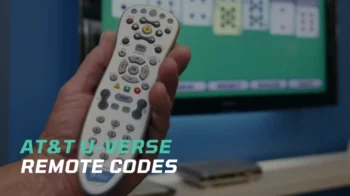 ATT U-verse remote codes and programming