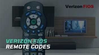 Verizon Fios remote remote codes and programming