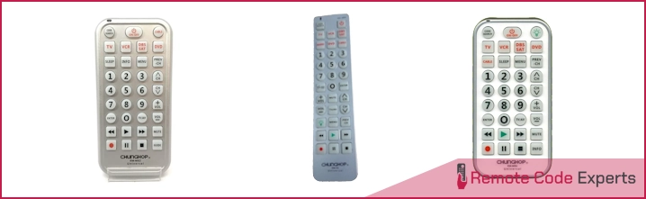 chunghop universal remotes v3