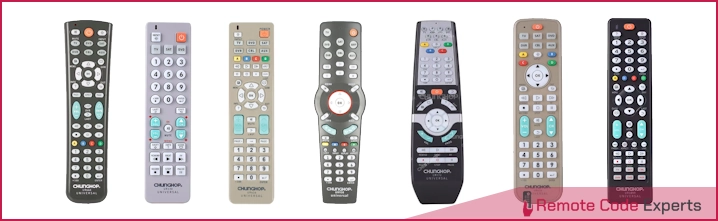 chunghop universal remotes v5