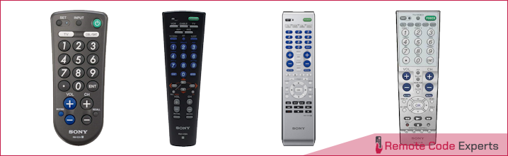 sony remote controls version 2