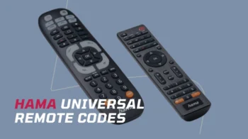 hama universal remote codes and programming