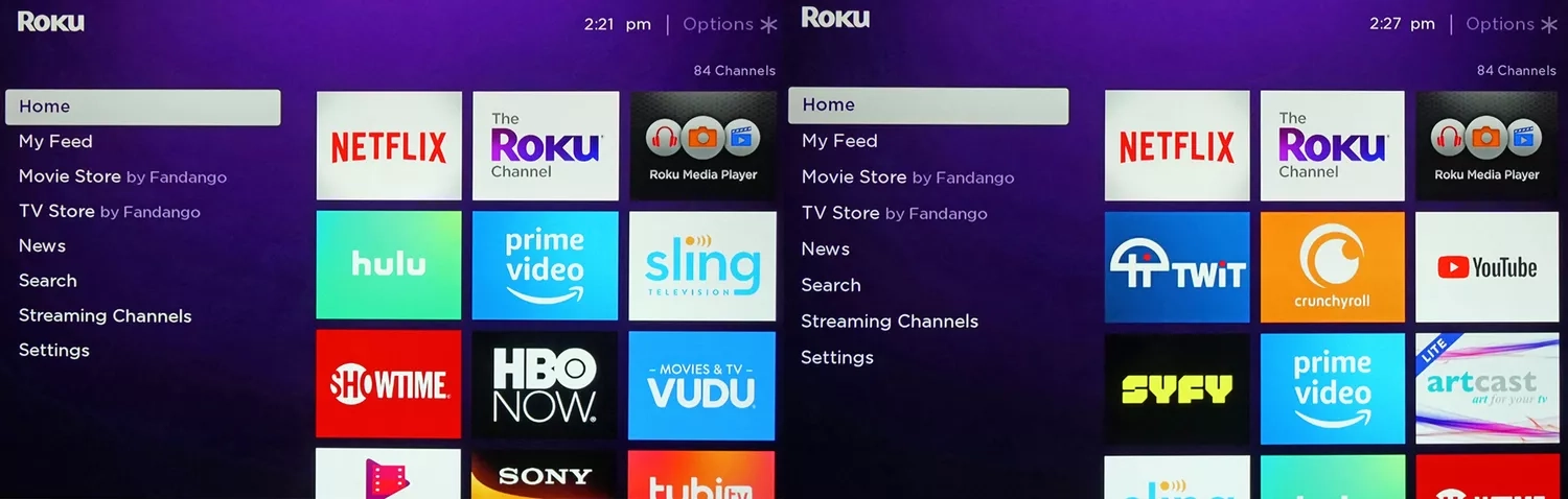 customize channel order on Roku